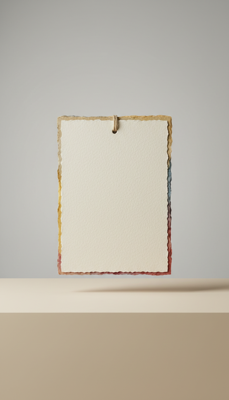 Handmade Cotton Watercolor Paper Pad