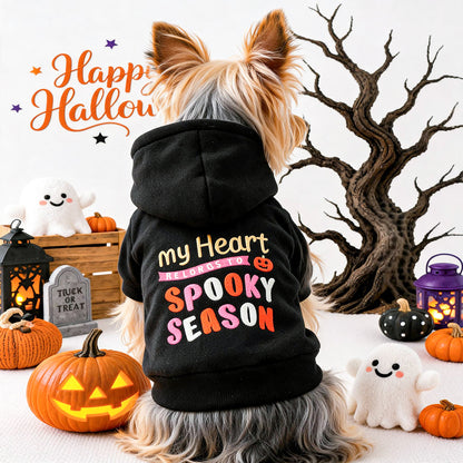 Pet Clothing for Dogs and Cats - Halloween Embroidered Hoodie Direct from Factory